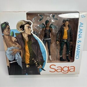 Saga Alana & Marko 2-Pack McFarlane Toys Action Figures Brian K Vaughan